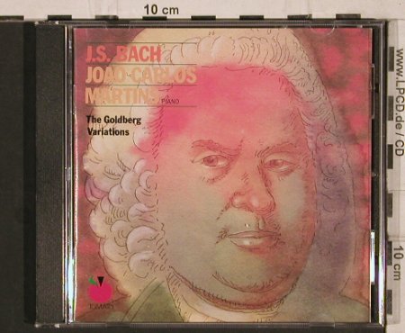 Bach,Johann Sebastian: The Goldberg Variations, Tomato(2696442), NL, 1989 - CD - 81854 - 7,50 Euro
