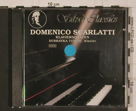 Scarlatti,Domenico: Klaviersonaten, Silver Classics (SC 011), EEC, 1989 Typ: CD Best.-Nr.: 81856 Preis: 7,50 Euro