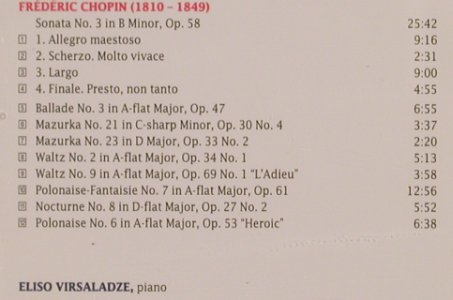 Chopin,Frederic: Russian Piano School, Vol.18, Melodia/BMG (74321 33216 2), EC, 1996 Typ: CD Best.-Nr.: 81857 Preis: 14,00 Euro