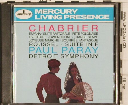 Chabrier,Emmanuel / Roussel: Espana / Suite in F, op.33, Mercury (434 303-2), US, 1991 Typ: CD Best.-Nr.: 81868 Preis: 7,50 Euro