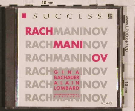 Rachmaninov,Sergej: Concerto No.2,op.18,3 Preludes, Erato Success(ECD 40009), F,  - CD - 81874 - 7,50 Euro