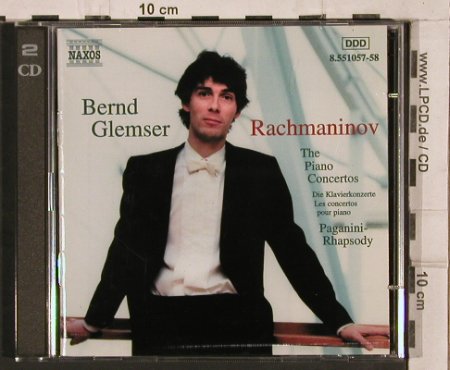 Rachmaninov,Sergey/Paganini: The Piano Concertos/Rhapsody, Naxos(8.551057-58), D, 2000 - 2CD - 81875 - 10,00 Euro