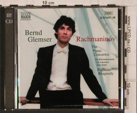 Rachmaninov,Sergey/Paganini: The Piano Concertos/Rhapsody, Naxos (8.551057-58), D, 2000 Typ: 2CD Best.-Nr.: 81875 Preis: 10,00 Euro