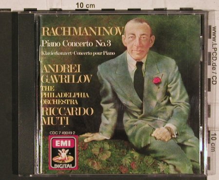 Rachmaninoff,Sergei: Piano Concerto No.3, d-moll op.30, EMI (CDC 7 49049 2), UK, 1987 Typ: CD Best.-Nr.: 81881 Preis: 10,00 Euro