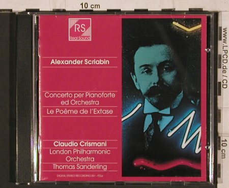 Scriabin,Alexander: Concerto per Pianoforte ed Orch., Real Sound (RS 051-0002), I, 2001 Typ: CD Best.-Nr.: 81887 Preis: 5,00 Euro