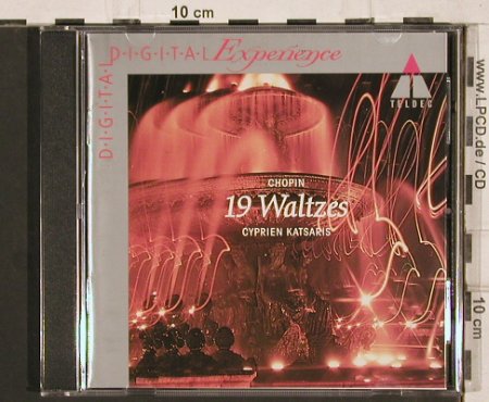 Chopin,Frederic: 19 Waltzes, Cyprien Katsaris, Teldec (9031-75857-2), D, 1992 Typ: CD Best.-Nr.: 81905 Preis: 10,00 Euro