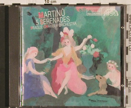 Martinu,Bohuslav: 5 Serenades, Supraphon (11 0098-2 031), CZ, 1988 Typ: CD Best.-Nr.: 81911 Preis: 10,00 Euro