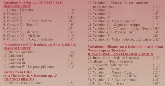 Bugod,Irene & Yvonne: Romantic Variations - four hands, Arcobaleno (AAOC-94182), EEC, 1997 Typ: CD Best.-Nr.: 81925 Preis: 7,50 Euro