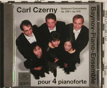 Czerny,Carl: Pour 4 Pianoforte, op.230, op.816, Ars (FCD 368 331), D, 1994 Typ: CD Best.-Nr.: 81926 Preis: 10,00 Euro