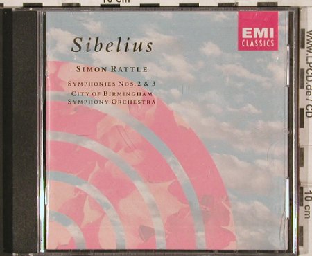 Sibelius,Jean: Symphonies Nos. 2 & 3, EMI(CDM 7 64120 2), NL, 1991 - CD - 81927 - 5,00 Euro