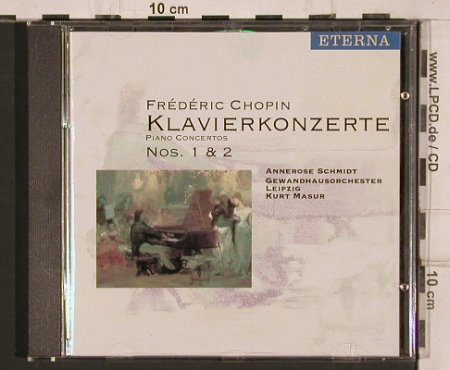 Chopin,Frederic: Klavierkonzerte Nos 1 & 2, Berlin Classics/Eterna (0030572BC), D, 1994 Typ: CD Best.-Nr.: 81933 Preis: 7,50 Euro