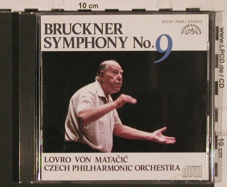 Bruckner,Anton: Symphony No. 9, Supraphon (32C37-7420), J, 1985 Typ: CD Best.-Nr.: 81948 Preis: 20,00 Euro