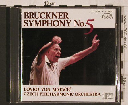 Bruckner,Anton: Symphony No. 5, Supraphon (32C37-7418), J, 1985 Typ: CD Best.-Nr.: 81954 Preis: 20,00 Euro