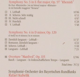 Schumann,Robert: Symphony No.3, op.115, Sony(SBK 48 270), NL, 1992 - CD - 81978 - 7,50 Euro