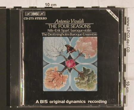 Vivaldi,Antonio: The four seasons, BIS (CD-275), A, 1985 Typ: CD Best.-Nr.: 81980 Preis: 7,50 Euro