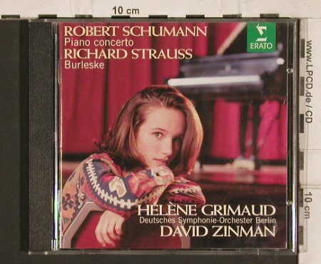 Schumann,Robert/R.Strauss: Piano Concerto op.54 /Burleske, Erato (0630-11727-2), D, 1995 Typ: CD Best.-Nr.: 81999 Preis: 7,50 Euro