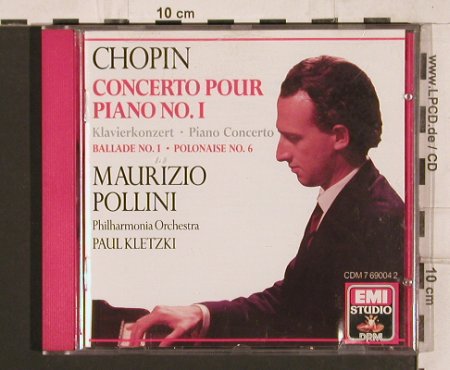 Chopin,Frederic: Concerto Pour Piano, No.1, EMI (CDM 7 69004 2), D, 1987 Typ: CD Best.-Nr.: 82011 Preis: 10,00 Euro