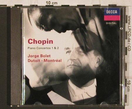 Chopin,Frederic: Piano Concertos 1 & 2, Decca (425 589-2), D, 1990 Typ: CD Best.-Nr.: 82014 Preis: 10,00 Euro