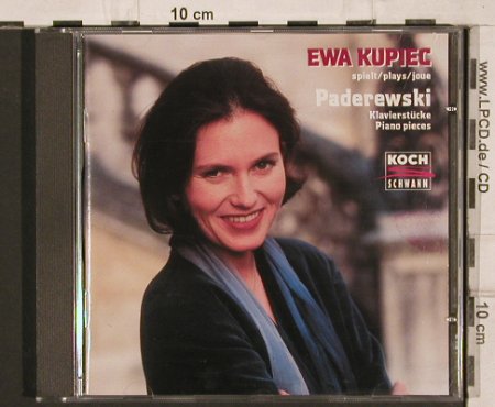 Paderewski,Ignacy Jan: Klavierstücke,op.14, 16, 23, 12, 5, Koch / NDR (3-1176-2), A, 1995 Typ: CD Best.-Nr.: 82022 Preis: 20,00 Euro