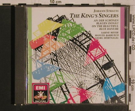 King's Singers-Johann Strauss Sohn: An der schönen Blauen Donau, EMI (7 54057 2), D, 1990 Typ: CD Best.-Nr.: 82064 Preis: 7,50 Euro