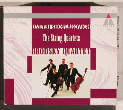 Shostakovich,Dimitri: The String Quartets, Boxed, Teldec(9013-71702-2), D, 1990 - 6CD - 82120 - 17,50 Euro