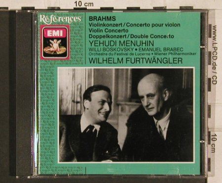 Brahms,Johannes: Violinkonzert d-dur op.77. Op.102, EMI (CDH  7 63496 2), D, 1990 Typ: CD Best.-Nr.: 82141 Preis: 7,50 Euro