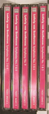 Beethoven,Ludwig van: Symphony No.1-9, Arte Nova, D, 1999 Typ: CDx5 Best.-Nr.: 82182 Preis: 15,00 Euro