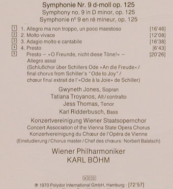 Beethoven,Ludwig van: Symphony 9, D.Gr. Resonance(427 196-2), D,  - CD - 83705 - 7,50 Euro