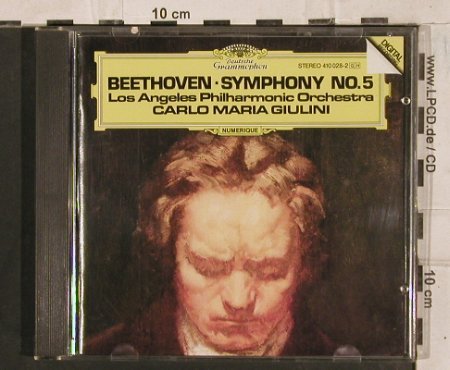 Beethoven,Ludwig van: Symphony 5, D.Gr. (410 028-2), D, 1982 Typ: CD Best.-Nr.: 83740 Preis: 12,50 Euro