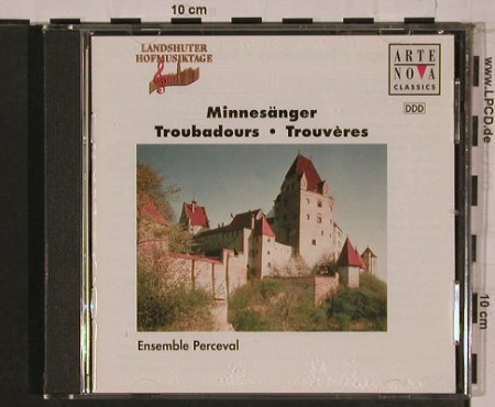 Ensemble Perceval: Minnesänger/Troubadours/Trouveres, ArteNova(), EU, 1998 - CD - 84258 - 11,50 Euro