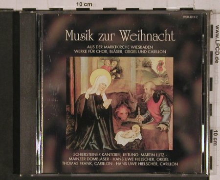V.A.Musik zur Weihnacht: aus der Marktkirche Wiesbaden, Wergo (WER 4011-2), D/A, 1993 Typ: CD Best.-Nr.: 84388 Preis: 10,00 Euro