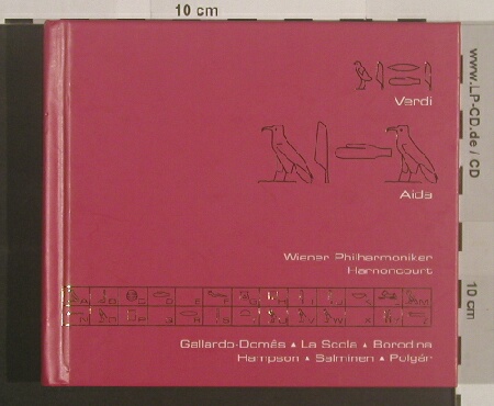 Verdi,Guiseppe - Aida: Wiener Philharmoniker,Harnoncourt, Teldec(8573-85402-2), D, 01 - 3CD - 90006 - 14,00 Euro