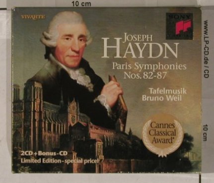 Haydn,Josef: Pariser Sinfonien 82-87, Box Set, Sony(SX3K 62593), NL, 96 - 3CD - 90568 - 10,00 Euro