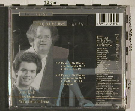Beethoven,Ludwig van: Klavierkonzerte 2 & 5, FS-New, Sony, , 1997 Typ: CD Best.-Nr.: 90574 Preis: 7,50 Euro