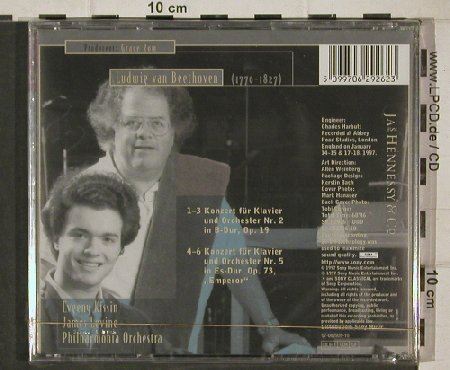 Beethoven,Ludwig van: Klavierkonzerte 2 & 5, FS-New, Sony(), , 1997 - CD - 90574 - 7,50 Euro