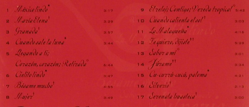 Vargas,Ramon: Mexico Lindo, Tenor, BMG, EU, 2000 Typ: CD Best.-Nr.: 90584 Preis: 7,50 Euro