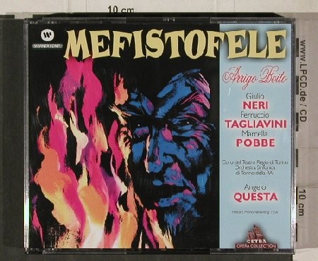 Boito,Arrigo: Mefistofele (1956), Warner/Cetra(), mono, 2002 - 2CD - 90715 - 10,00 Euro