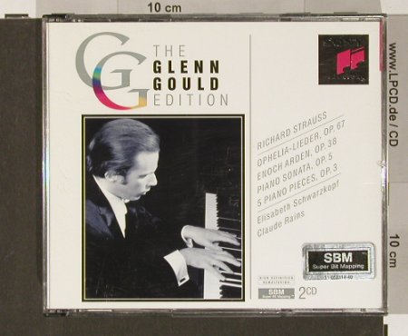 Gould,Glenn - R.Strauss: The Edition,Opelia-Lieder, Sony(SM2K 52 657), A, 1993 - 2CD - 90869 - 12,50 Euro