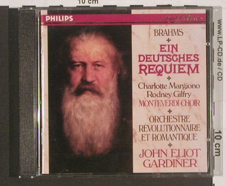 Brahms,Johannes: Ein Deutsches Requiem, Philips, D, 1991 Typ: CD Best.-Nr.: 90955 Preis: 7,50 Euro