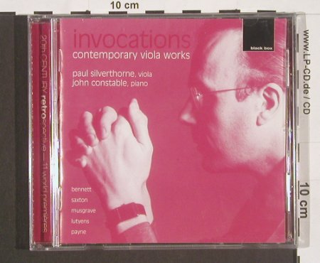 Silverthorne,Paul & John Constable: Invocations,(viola,piano) FS-New, Blackbox(), UK, 2001 - CD - 91129 - 9,00 Euro