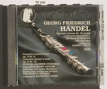 Händel,Georg Friedrich: Concerto Grosso, Silver Classic(SC 008), EEC, 89 - CD - 91135 - 5,00 Euro