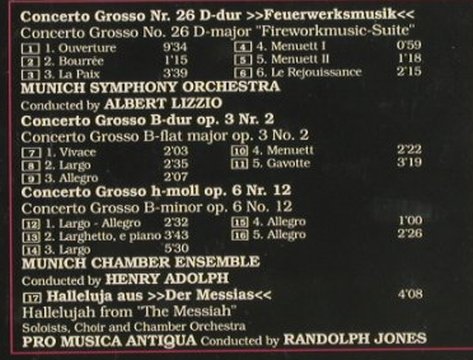 Händel,Georg Friedrich: Concerto Grosso, Silver Classic(SC 008), EEC, 89 - CD - 91135 - 5,00 Euro