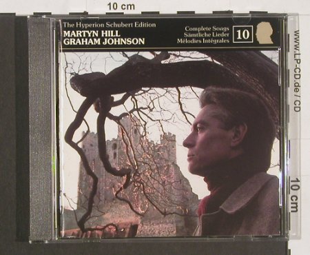 Schubert,Franz: Martyn Hill, Graham Johnson, Hyperion(Schubert Ed.10) (CDJ33010), UK, 1990 Typ: 2CD Best.-Nr.: 91142 Preis: 10,00 Euro