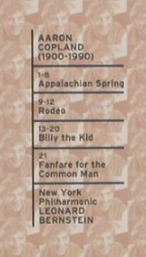 Copland,Aaron: Appalachian Spring, Rodeo..., Sony (SMK 63062), NL, 1997 Typ: CD Best.-Nr.: 91143 Preis: 7,50 Euro