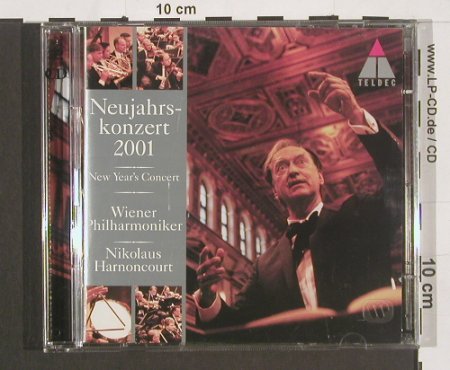 V.A.Neujahrskonzert 2001: Strauss, Lanner u.a., 17 Tr., Teldec, D, 2001 Typ: 2CD Best.-Nr.: 91154 Preis: 7,50 Euro