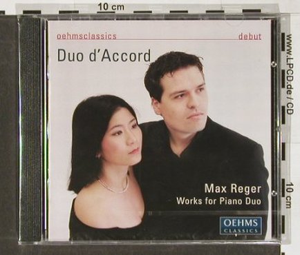 Reger,Max: Works For Piano Duo, Oehms(OC353), EU, 2004 - CD - 91345 - 7,50 Euro