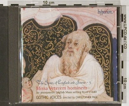 V.A.Missa Veterem Hominem: Anonymous Engl. Mass (1440), Hyperion(), UK, 1996 - CD - 91363 - 10,00 Euro