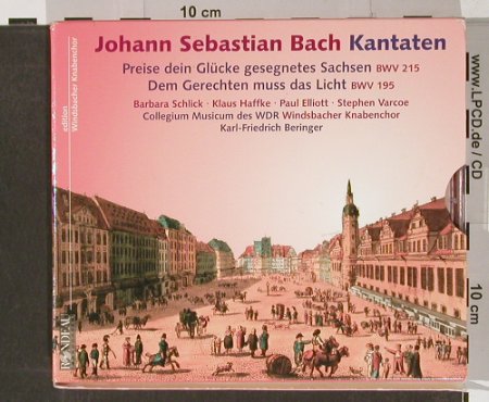 Bach,Johann Sebastian: Kantaten BWV 195 & 215, Rondeau, D, 2000 Typ: CD Best.-Nr.: 91372 Preis: 10,00 Euro