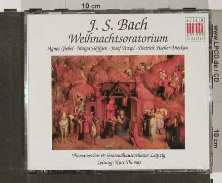 Bach,Johann Sebastian: Weihnachtsoratorium, Berlin Classics(), D, 1994 - 3CD - 91448 - 11,50 Euro