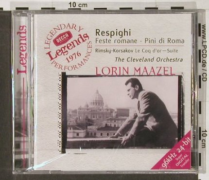 Respighi,Ottorino: Festa Romane, Pini di Roma, FS-New, Decca, D, 2000 Typ: CD Best.-Nr.: 91486 Preis: 11,50 Euro